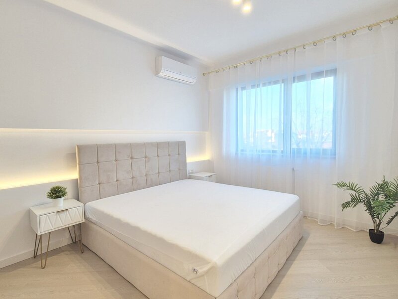 Cortina North, comision 0%, apartament 2 cam., prima inchiriere, parcare subterana.