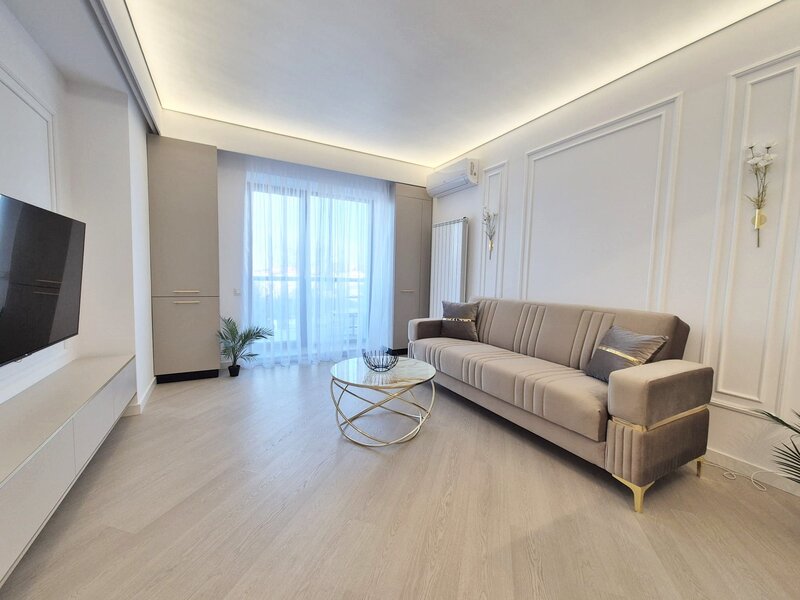 Cortina North, comision 0%, apartament 2 cam., prima inchiriere, parcare subterana.