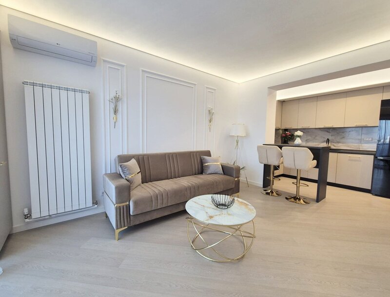 Cortina North, comision 0%, apartament 2 cam., prima inchiriere, parcare subterana.